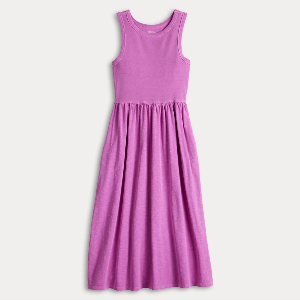 Women's Sonoma Goods For Life® Mixed Media Knit Dress Size Medium